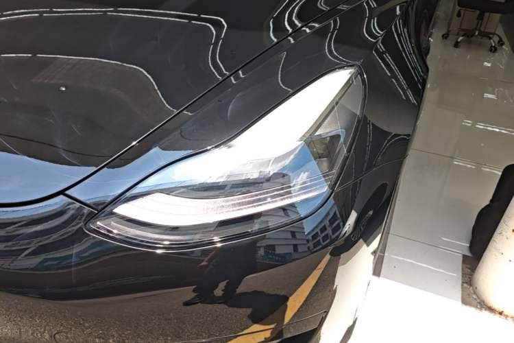 Used Tesla Model 3 2021 Revised Version Standard Range Rear-Wheel Drive Upgraded Edition 3D1 Left Front Headlight
