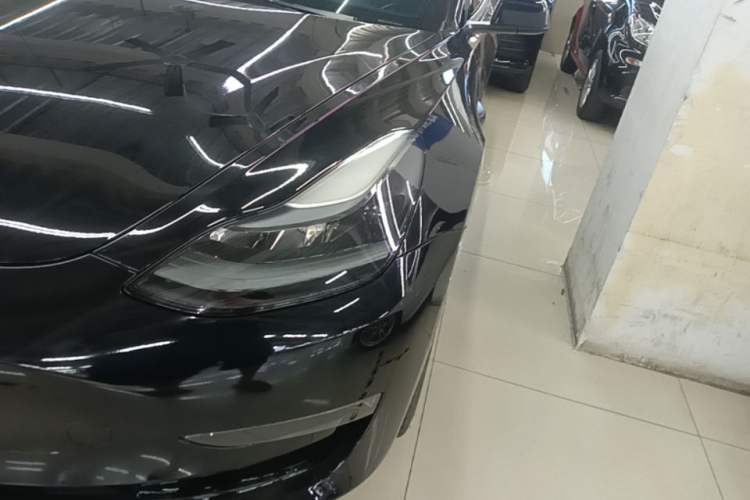 Used Tesla Model 3 2021 Revised Version II – Performance High-Performance All-Wheel-Drive Edition Left Front Headlight