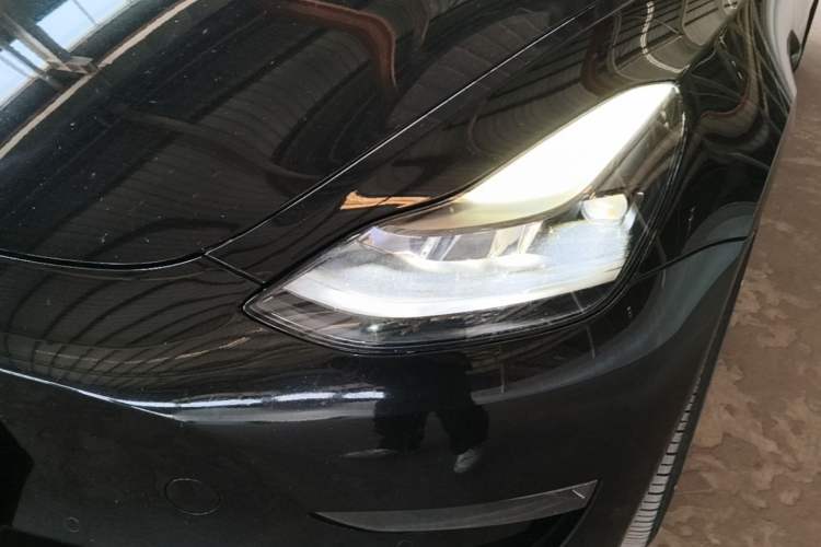 Used Tesla Model 3 2021 Revised Performance Version with All-Wheel Drive 3D1 Left Front Headlight