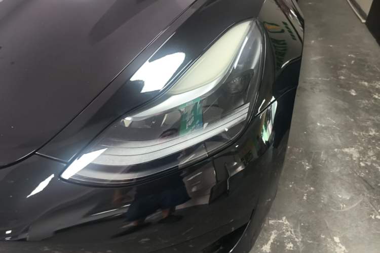 Used Tesla Model 3 2021 Revised Version Standard Range Rear-Wheel Drive Upgraded Edition 3D1 Left Front Headlight