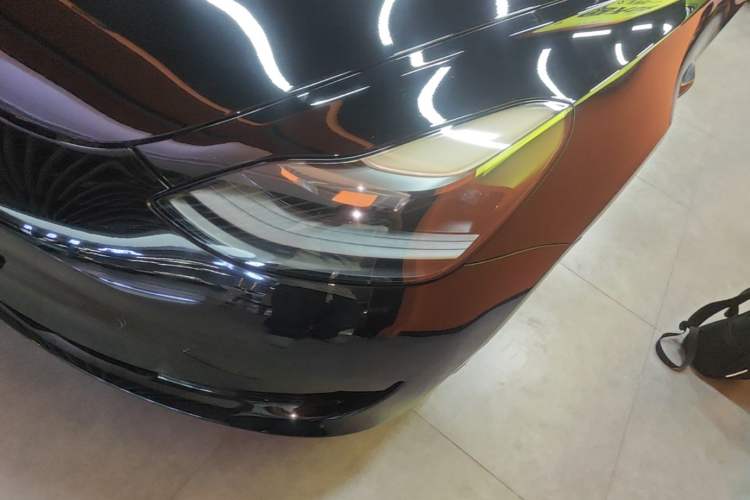 Used Tesla Model 3 2021 Revised Version Standard Range Rear-Wheel Drive Upgraded Edition 3D1 Left Front Headlight