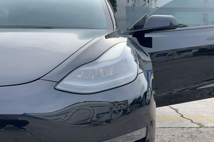 Used Tesla Model 3 2021 Performance High-Performance All-Wheel-Drive Version Left Front Headlight