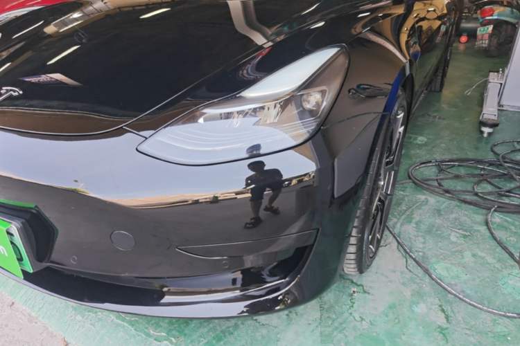 Used Tesla Model 3 2021 Revised Version Standard Range Rear-Wheel Drive Upgraded Edition 3D1 Left Front Headlight