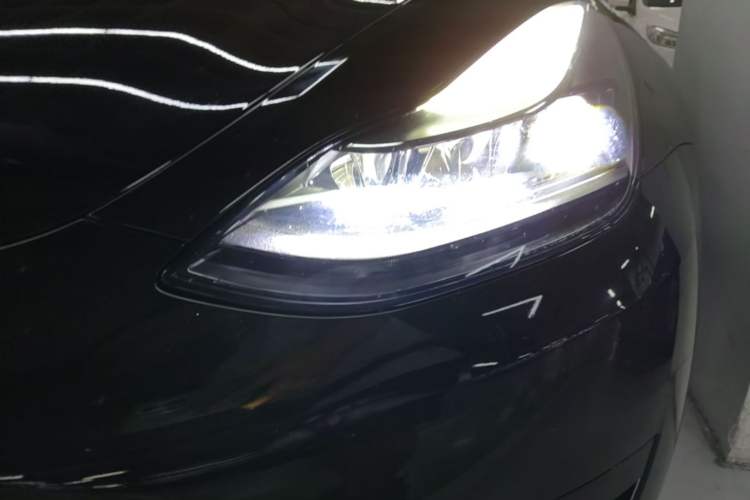 Used Tesla Model 3 2021 Revised Version Standard Range Rear-Wheel Drive Upgraded Edition 3D1 Left Front Headlight