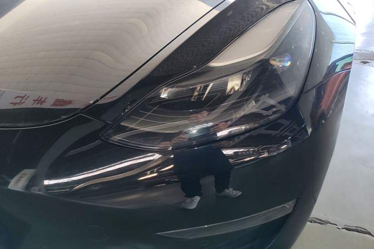 Used Tesla Model 3 2021 Revised Performance Version with All-Wheel Drive 3D1 Left Front Headlight