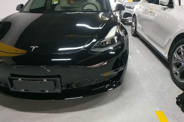 Used Tesla Model 3 2021 Performance High-Performance All-Wheel-Drive Version Left Front Headlight