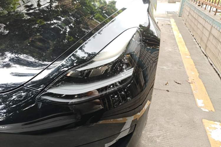 Used Tesla Model 3 2021 Revised Version Standard Range Rear-Wheel Drive Upgraded Edition 3D1 Left Front Headlight
