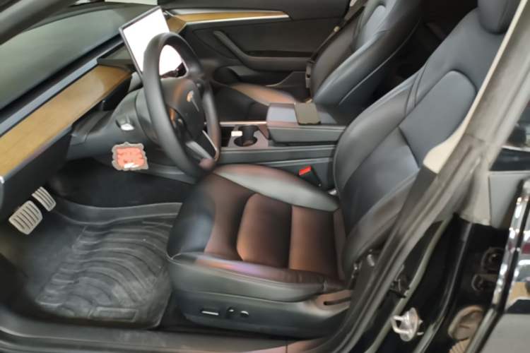 Used Tesla Model 3 2021 Performance High-Performance All-Wheel-Drive Version Left Front Seat