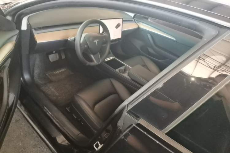 Used Tesla Model 3 2021 Standard Range Rear-Wheel Drive Upgraded Version 3D6 Left Front Seat