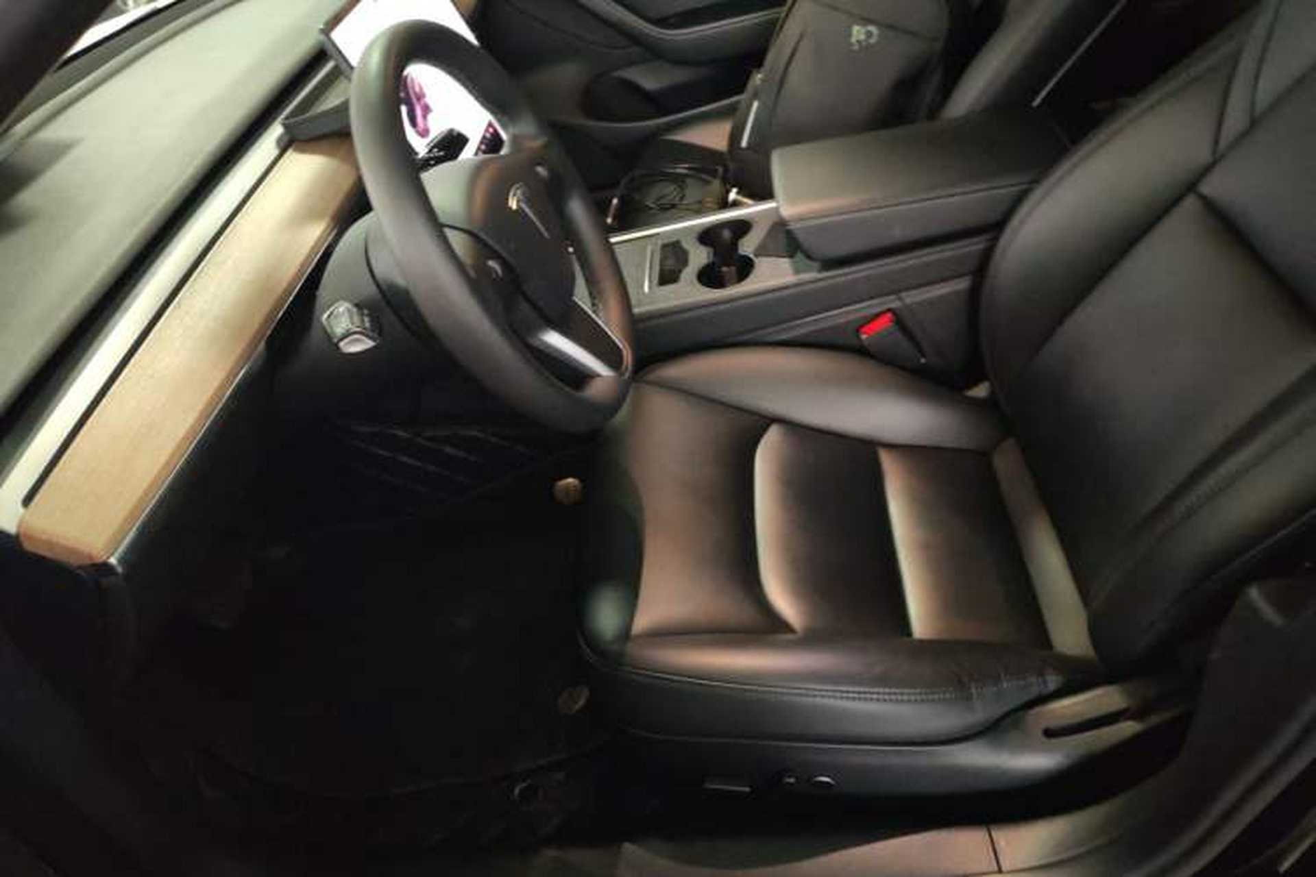Used Tesla Model 3 2021 Standard Range Rear-Wheel Drive Upgraded Version 3D6 Left Front Seat