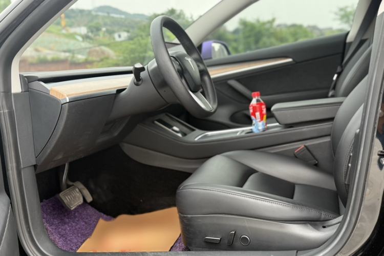 Used Tesla Model 3 2021 Revised Version Standard Range Rear-Wheel Drive Upgraded Edition 3D1 Left Front Seat