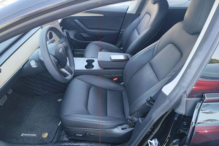 Used Tesla Model 3 2021 Performance High-Performance All-Wheel-Drive Version Left Front Seat