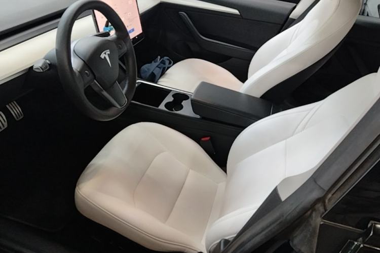 Used Tesla Model 3 2021 Performance High-Performance All-Wheel-Drive Version 3D6 Left Front Seat