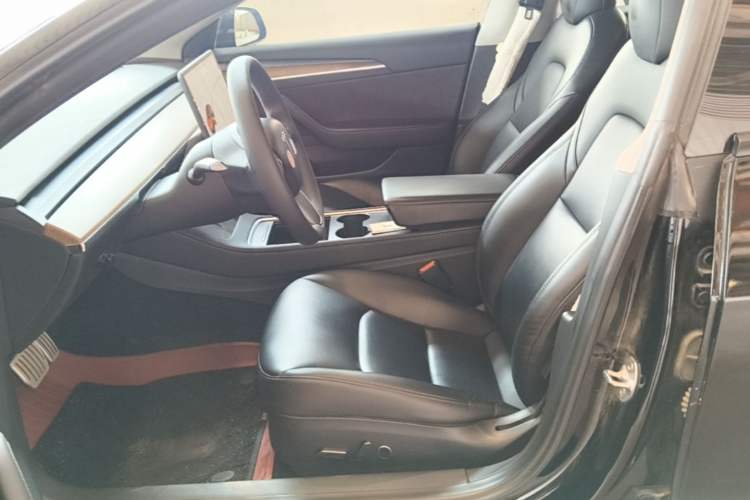 Used Tesla Model 3 2021 Revised Performance Version with All-Wheel Drive 3D1 Left Front Seat