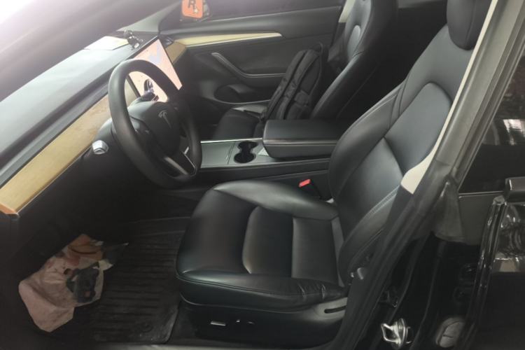 Used Tesla Model 3 2021 Revised Version Standard Range Rear-Wheel Drive Upgraded Edition 3D1 Left Front Seat