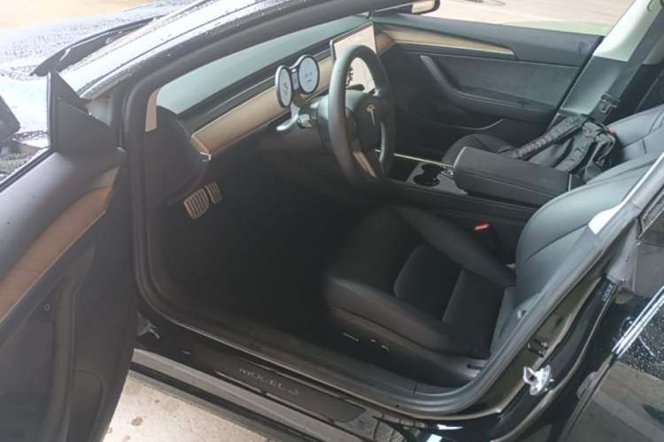 Used Tesla Model 3 2021 Performance High-Performance All-Wheel-Drive Version Left Front Seat