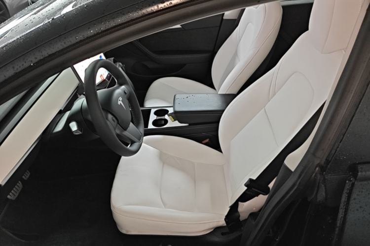 Used Tesla Model 3 2021 Performance High-Performance All-Wheel-Drive Version 3D6 Left Front Seat