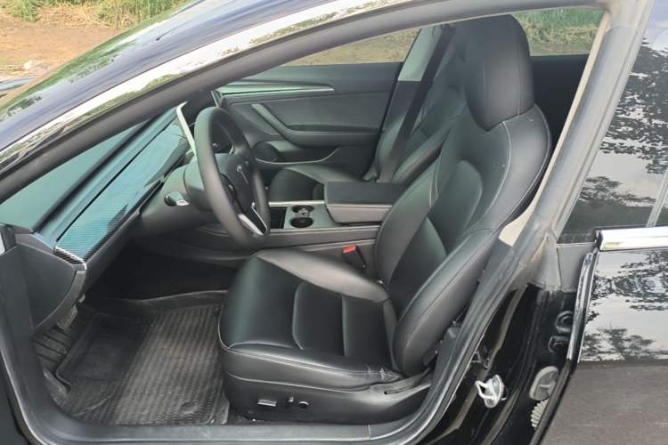 Used Tesla Model 3 2021 Standard Range Rear-Wheel Drive Upgraded Version 3D6 Left Front Seat