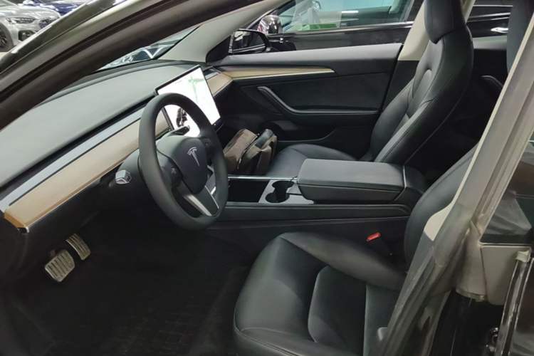 Used Tesla Model 3 2021 Revised Version Standard Range Rear-Wheel Drive Upgraded Edition 3D1 Left Front Seat