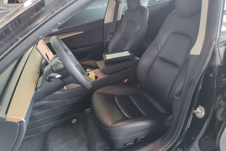 Used Tesla Model 3 2021 Revised Performance Version with All-Wheel Drive 3D1 Left Front Seat