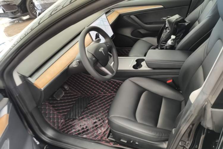 Used Tesla Model 3 2021 Revised Version Standard Range Rear-Wheel Drive Upgraded Edition 3D1 Left Front Seat