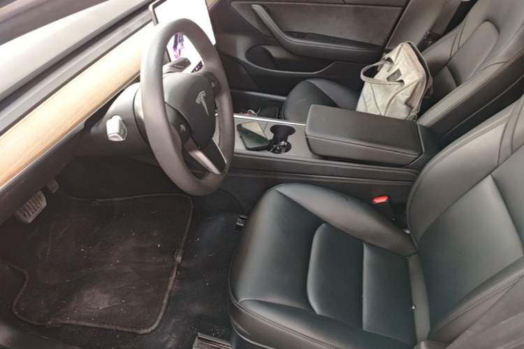 Used Tesla Model 3 2021 Standard Range Rear-Wheel Drive Upgraded Version 3D6 Left Front Seat