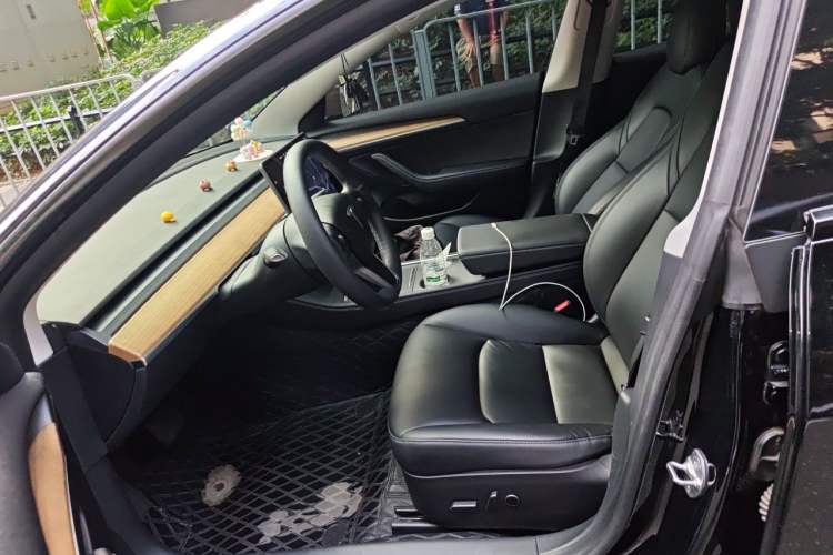 Used Tesla Model 3 2021 Standard Range Rear-Wheel Drive Upgraded Version 3D6 Left Front Seat