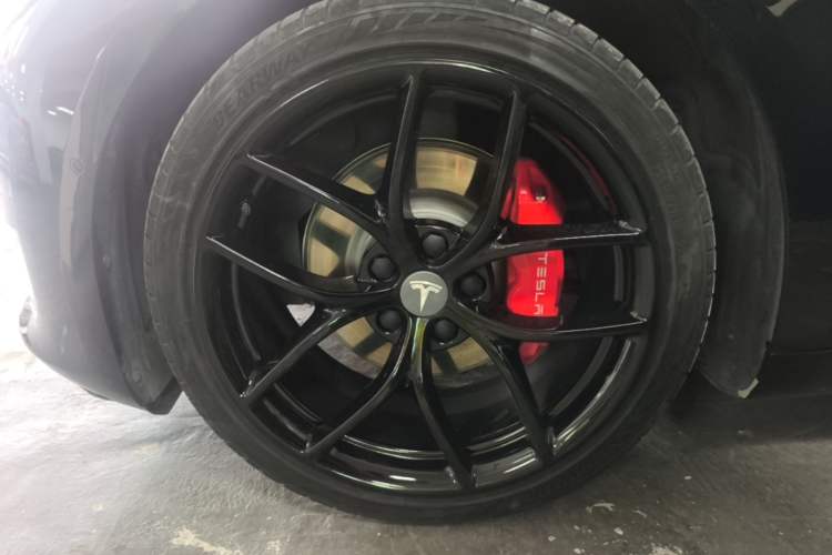 Used Tesla Model 3 2021 Revised Version Standard Range Rear-Wheel Drive Upgraded Edition 3D1 Left Front Wheel Hub