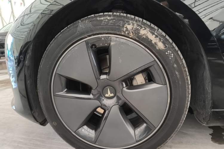 Used Tesla Model 3 2021 Revised Version Standard Range Rear-Wheel Drive Upgraded Edition 3D1 Left Front Wheel Hub