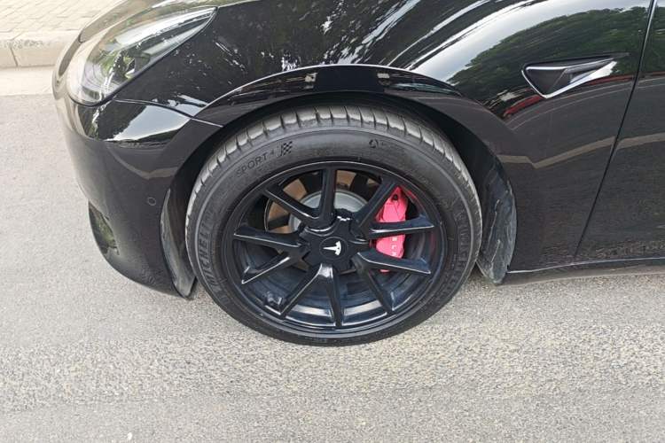 Used Tesla Model 3 2021 Revised Version Standard Range Rear-Wheel Drive Upgraded Edition 3D1 Left Front Wheel Hub