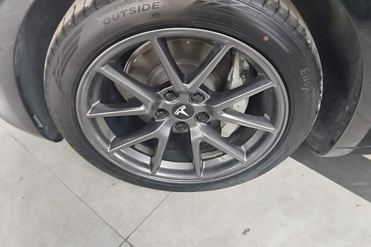 Used Tesla Model 3 2021 Revised Version Standard Range Rear-Wheel Drive Upgraded Edition 3D1 Left Front Wheel Hub