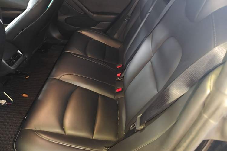 Used Tesla Model 3 2021 Revised Version Standard Range Rear-Wheel Drive Upgraded Edition 3D1 Left Rear Seat