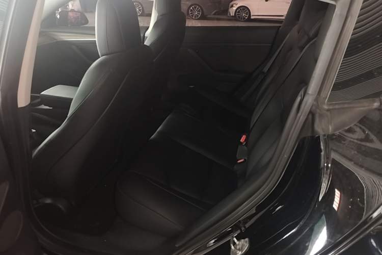 Used Tesla Model 3 2021 Standard Range Rear-Wheel Drive Upgraded Version 3D6 Left Rear Seat