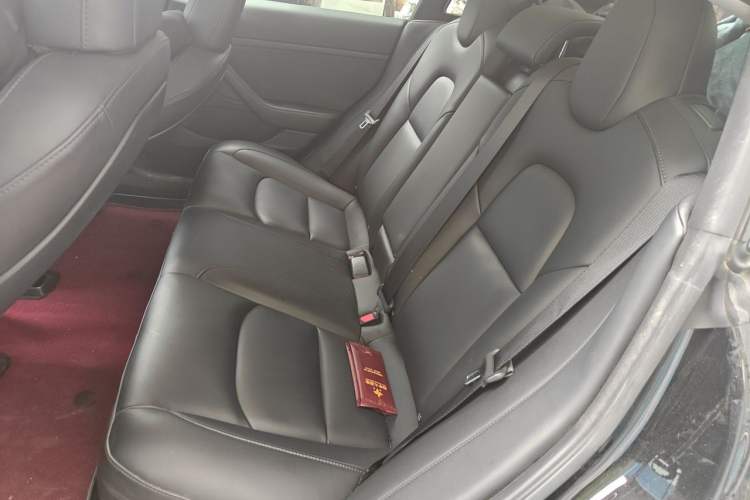 Used Tesla Model 3 2021 Revised Version Standard Range Rear-Wheel Drive Upgraded Edition 3D1 Left Rear Seat