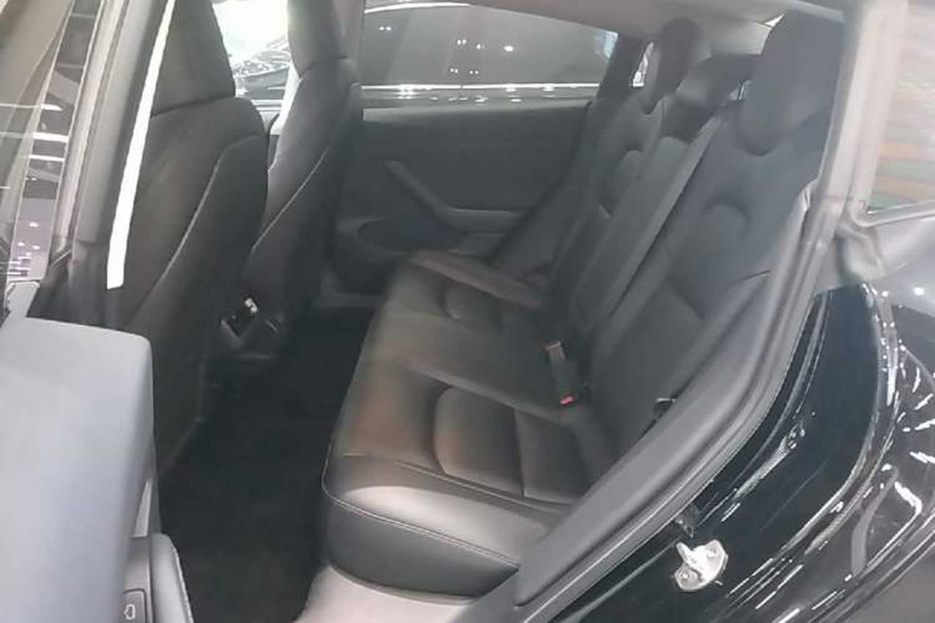 Used Tesla Model 3 2021 Standard Range Rear-Wheel Drive Upgraded Version 3D6 Left Rear Seat