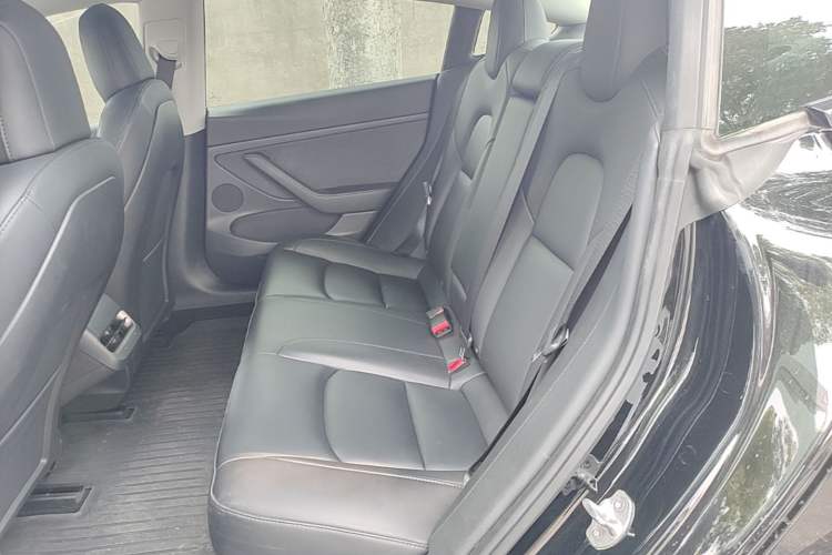 Used Tesla Model 3 2021 Revised Version Standard Range Rear-Wheel Drive Upgraded Edition 3D1 Left Rear Seat