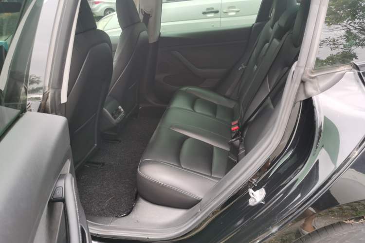 Used Tesla Model 3 2021 Standard Range Rear-Drive Upgraded Version Left Rear Seat