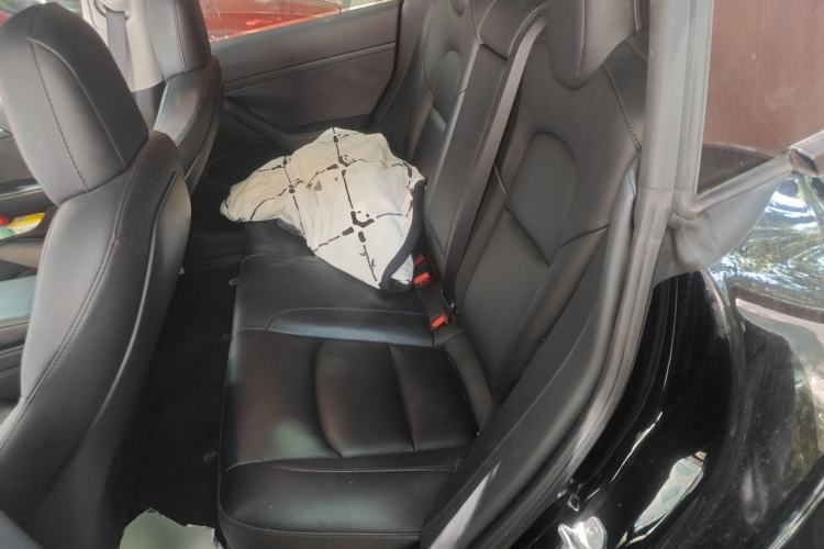 Used Tesla Model 3 2021 Standard Range Rear-Wheel Drive Upgraded Version 3D6 Left Rear Seat
