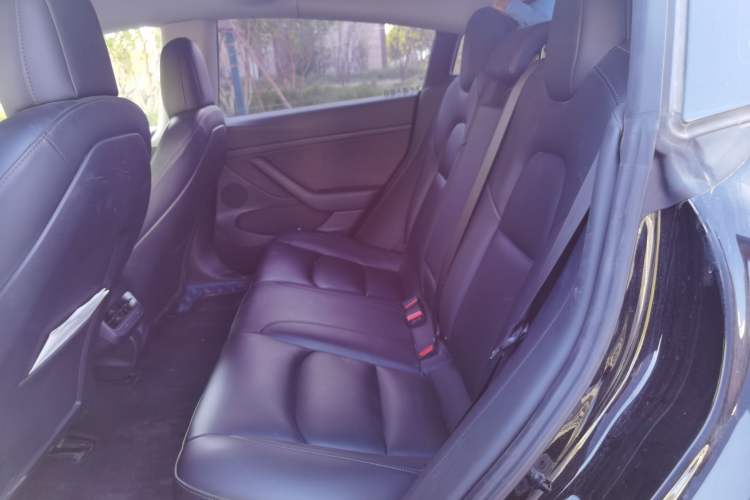 Used Tesla Model 3 2021 Standard Range Rear-Drive Upgraded Version Left Rear Seat