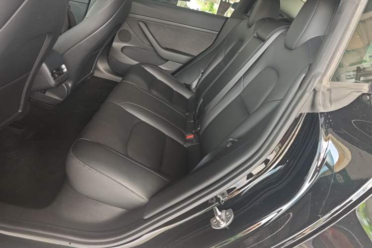 Used Tesla Model 3 2021 Standard Range Rear-Drive Upgraded Version Left Rear Seat