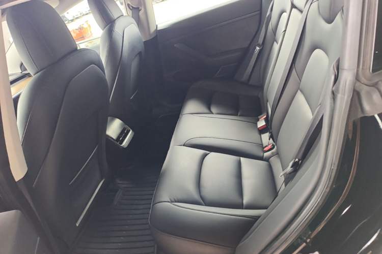 Used Tesla Model 3 2021 Standard Range Rear-Wheel Drive Upgraded Version 3D6 Left Rear Seat