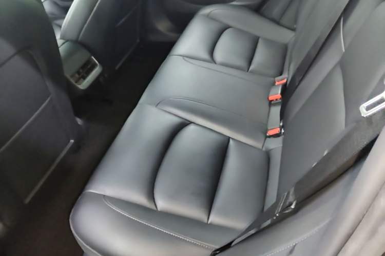 Used Tesla Model 3 2021 Standard Range Rear-Drive Upgraded Version Left Rear Seat