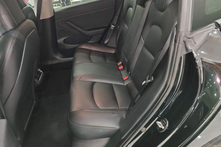 Used Tesla Model 3 2021 Standard Range Rear-Drive Upgraded Version Left Rear Seat
