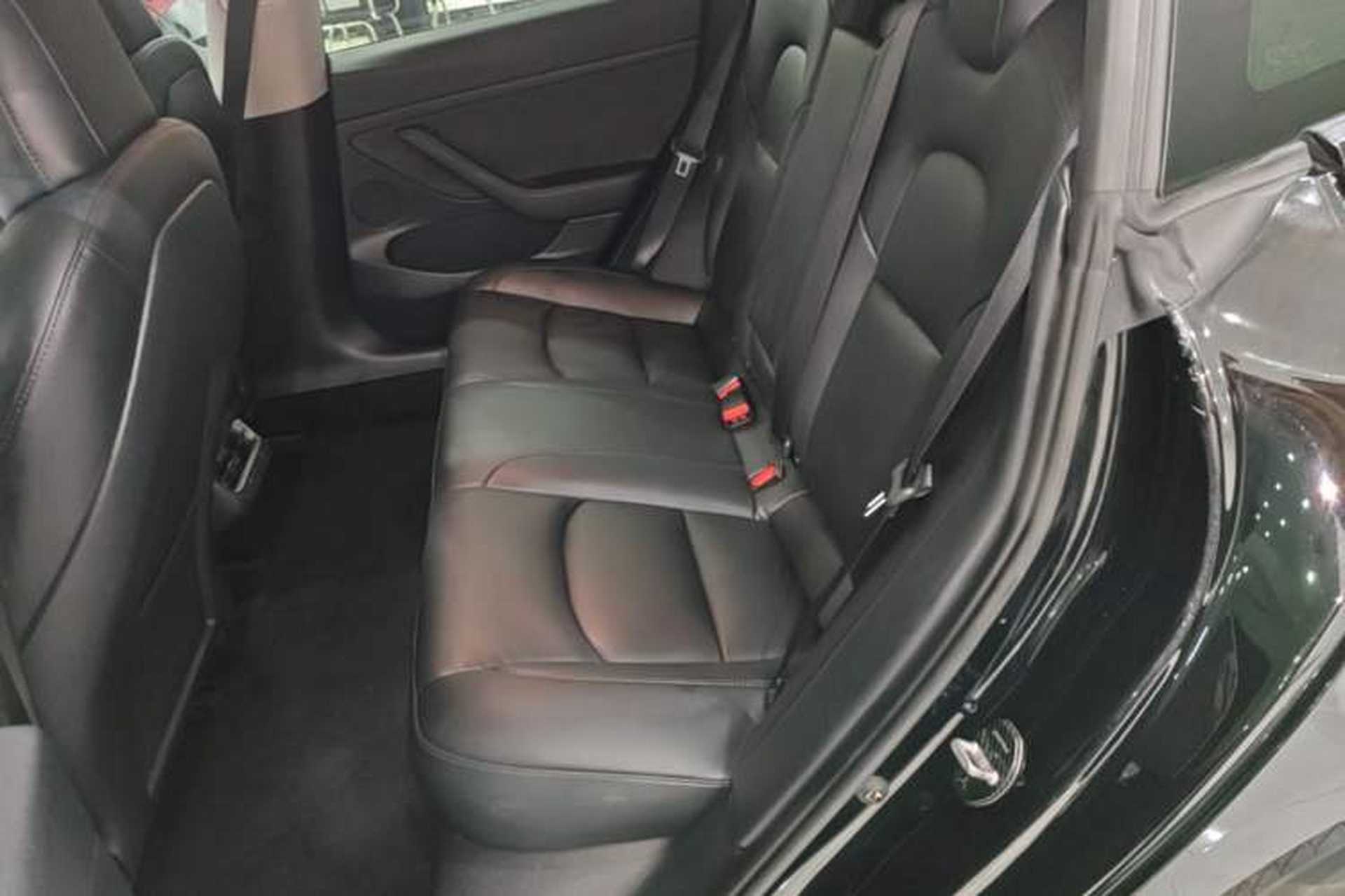Used Tesla Model 3 2021 Standard Range Rear-Drive Upgraded Version Left Rear Seat