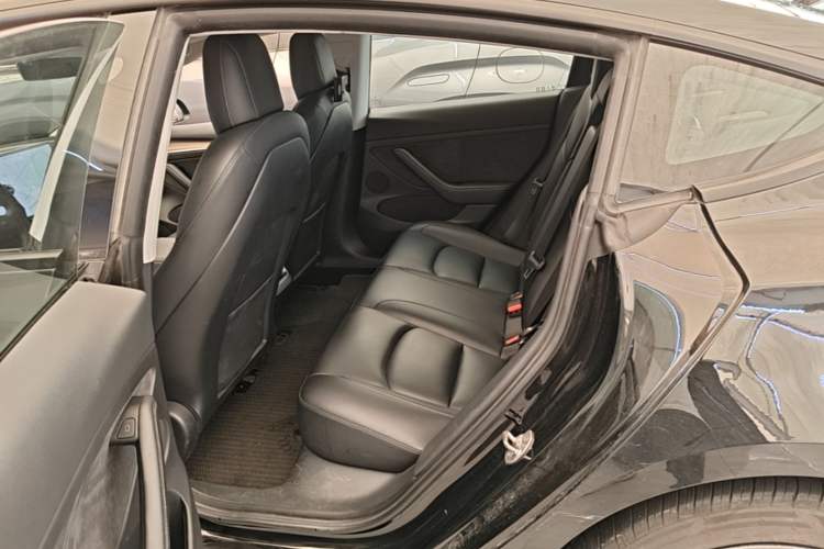 Used Tesla Model 3 2021 Standard Range Rear-Wheel Drive Upgraded Version 3D6 Left Rear Seat