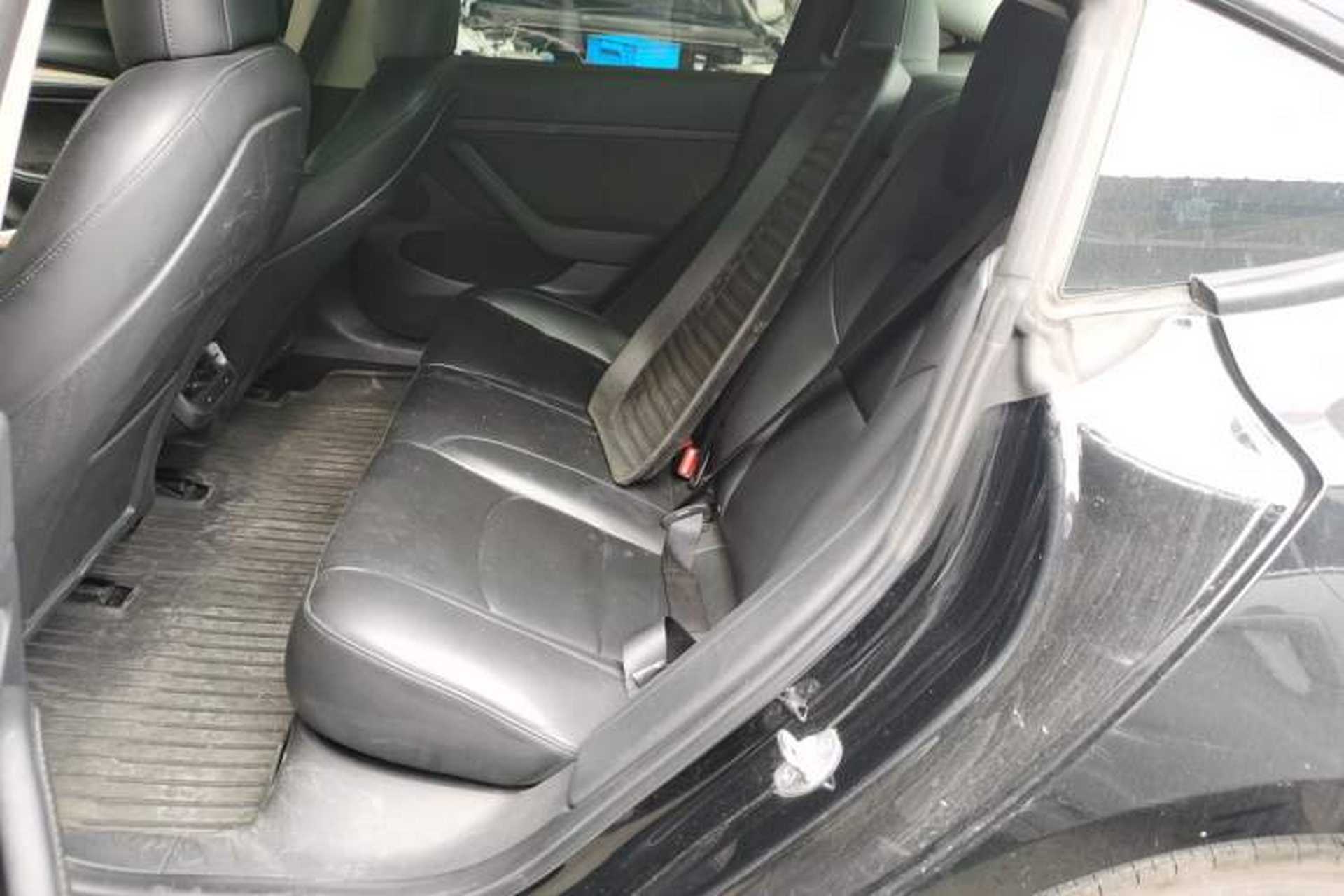 Used Tesla Model 3 2021 Standard Range Rear-Drive Upgraded Version Left Rear Seat