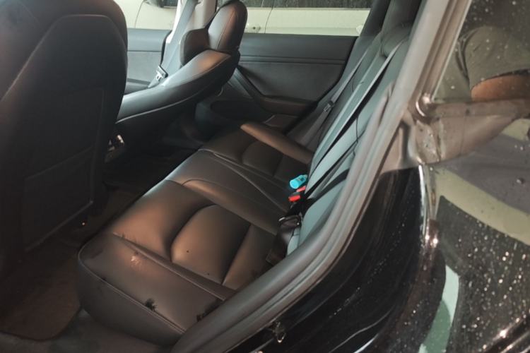Used Tesla Model 3 2021 Standard Range Rear-Wheel Drive Upgraded Version 3D6 Left Rear Seat
