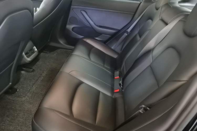 Used Tesla Model 3 2021 Standard Range Rear-Wheel Drive Upgraded Version 3D6 Left Rear Seat