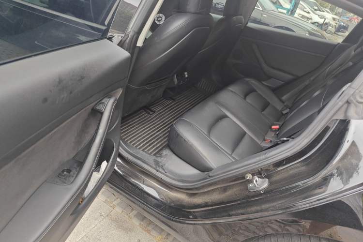 Used Tesla Model 3 2021 Standard Range Rear-Wheel Drive Upgraded Version 3D6 Left Rear Seat