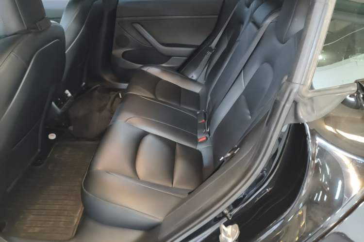Used Tesla Model 3 2021 Standard Range Rear-Wheel Drive Upgraded Version 3D6 Left Rear Seat